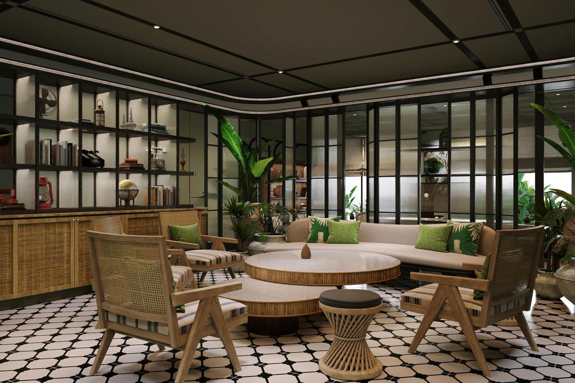 ホテル ザ ノーザム オール スイート ペナン ジョージタウン エクステリア 写真 The interior of the lounge